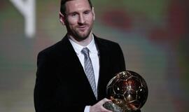 L. Messi nepralenkiamas: laimėjo rekordinį Auksinį kamuolį