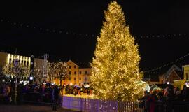 Pagal kalėdiniams papuošimams išleistą sumą Klaipėda - trečia
