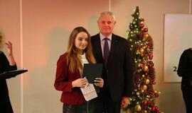 Apdovanoti gabiausi Klaipėdos moksleiviai