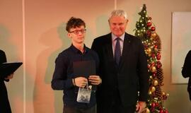 Apdovanoti gabiausi Klaipėdos moksleiviai