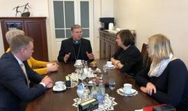Susitikimas su Telšių vyskupu Kęstučiu Kėvalu