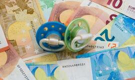 „Vaiko pinigai“ nuo sausio padidės iki 60 eurų