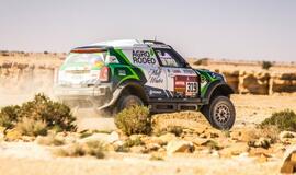 Devintajame Dakaro etape „Agrordeo“ komanda atvertė prancūzų automobilį