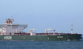 Baltarusijai naftą gabenantis laivas atplaukė į Klaipėdą