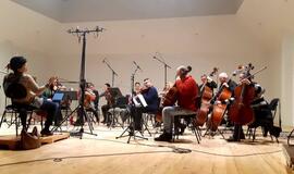 Klaipėdos kamerinis orkestras įrašinėja kompaktinę plokštelę su Šveicarijos muzikais