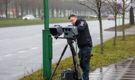 Mobilieji greičio matuokliai Klaipėdoje jau dirba visu pajėgumu