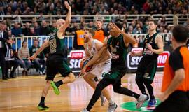 Paskutinių sekundžių trileryje „Žalgiris“ krito prieš „Panathinaikos“