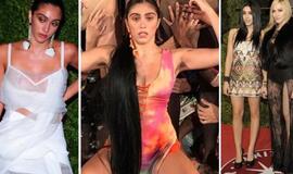 Skandalingosios Madonnos dukra meno pasirodyme vaizdavo orgiją