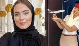 Stiuardese Dubajuje dirbusi lietuvė atskleidė negražią šios profesijos pusę