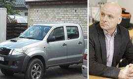 Gargždų seniūnas tarnybiniu automobiliu tik „užbėgo“ raktų
