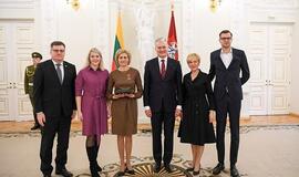 Ordino „Už nuopelnus Lietuvai“ medaliu apdovanota Birutė Karčauskienė
