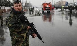 Per savižudžio išpuolį Afganistano sostinėje žuvo mažiausiai 5 žmonės