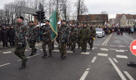 Klaipėdiečiai Vasario 16-ąją švenčia pakiliai