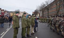 Klaipėdiečiai Vasario 16-ąją švenčia pakiliai