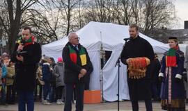 Klaipėdiečiai Vasario 16-ąją švenčia pakiliai