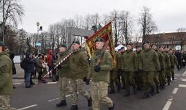 Klaipėdiečiai Vasario 16-ąją švenčia pakiliai