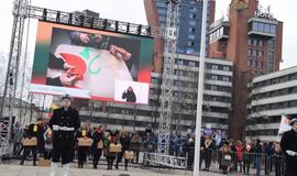 Klaipėdiečiai Vasario 16-ąją švenčia pakiliai