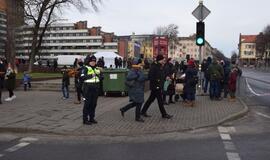 Klaipėdiečiai Vasario 16-ąją švenčia pakiliai