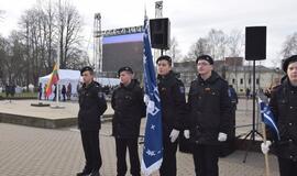 Klaipėdiečiai Vasario 16-ąją švenčia pakiliai