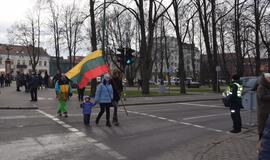 Klaipėdiečiai Vasario 16-ąją švenčia pakiliai