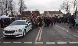 Klaipėdiečiai Vasario 16-ąją švenčia pakiliai