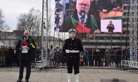 Klaipėdiečiai Vasario 16-ąją švenčia pakiliai