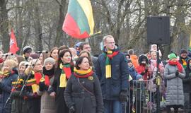 Klaipėdiečiai Vasario 16-ąją švenčia pakiliai