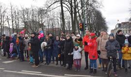 Klaipėdiečiai Vasario 16-ąją švenčia pakiliai