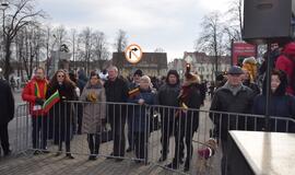 Klaipėdiečiai Vasario 16-ąją švenčia pakiliai