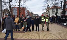 Klaipėdiečiai Vasario 16-ąją švenčia pakiliai