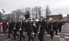 Klaipėdiečiai Vasario 16-ąją švenčia pakiliai