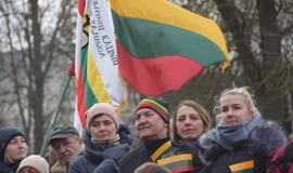 Klaipėdiečiai Vasario 16-ąją švenčia pakiliai