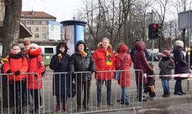 Klaipėdiečiai Vasario 16-ąją švenčia pakiliai