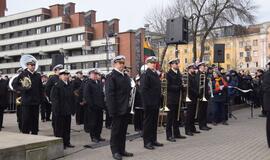 Klaipėdiečiai Vasario 16-ąją švenčia pakiliai