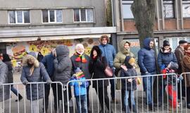 Klaipėdiečiai Vasario 16-ąją švenčia pakiliai