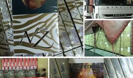 Tarp baltarusiškų lentų muitininkai aptiko beveik milijono eurų vertės kontrabandą