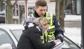 Klaipėdos kelių policijos pareigūnai praėjusią savaitę didžiausią dėmesį skyrė pėsčiųjų daromiems pažeidimams