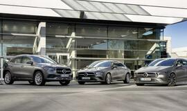 „Mercedes-Benz“ pristato tris naujus įkraunamus hibridinius modelius