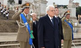 Italijos prezidentas Velykas švenčia vienumoje