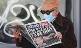 Jungtinėje Karalystėje - rekordinis mirčių skaičius per parą