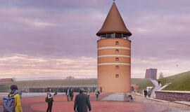 Pilies bokšto statybas planuoja 2022-aisiais