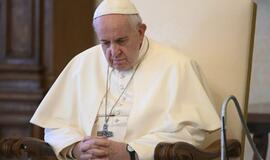 Popiežius paragino siekti paliaubų visame pasaulyje