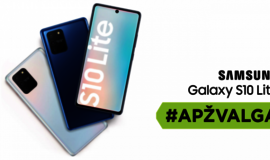 „Samsung Galaxy S10 Lite“ – beveik flagmanas? Apžvalga