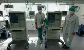 Uosto kompanijos Klaipėdai dovanos penkis plaučių ventiliacijos aparatus