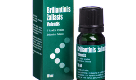 Vaistininkai: briliantinei žalumai ne vieta ant kiaušinių