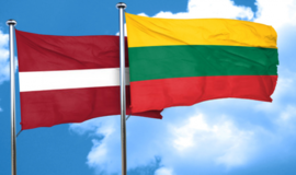 Lietuvoje lankosi Latvijos parlamento pirmininkas Edvardas Smiltenis