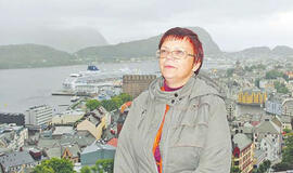 Klaipėdos akvarelės: namai ir žmonės (625)