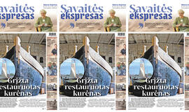 "Savaitės eksprese" - kurėno sugrįžimas ir vitražo mirtis