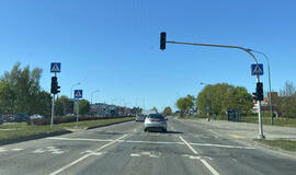 Vietoje požeminių perėjų - šviesoforai