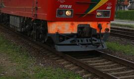 Vilniuje traukinys mirtinai sužalojo jaunuolį